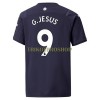 Original Fußballtrikot Manchester City Gabriel Jesus 9 Ausweichtrikot 2021-22 Für Herren